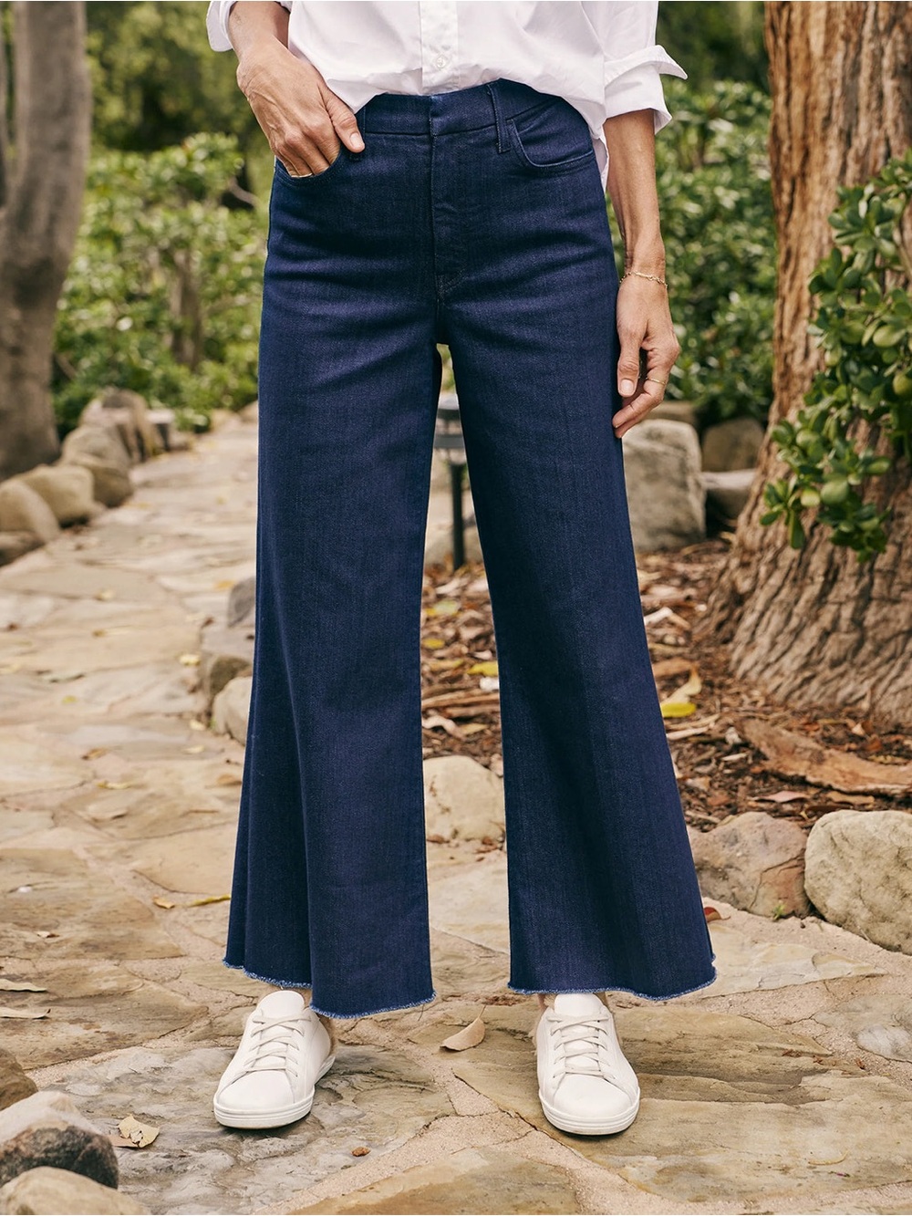 Frank & Eileen Galway Gaucho Jean In Rinse Wash Size 24